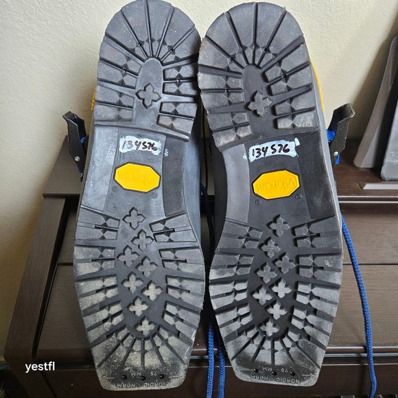 Women's Merrell Ski Boots Size 9 Black Blue Flash single buckle - Picture 8 of 10